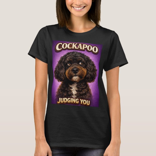 Camiseta engraçada presente para amante de Cockapo (Frente)