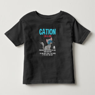 Camiseta Engraçada Química, Cientista, Elemento de Catiã