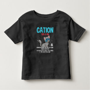 Camiseta Engraçada Química, Cientista, Elemento de Catião,