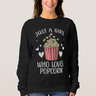 Camiseta Engraçada Rapariga de Arte Mulheres Crianças Pipoc