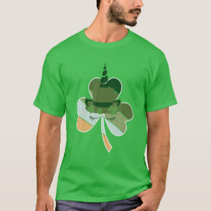 Camiseta Engraçada Raparigas de Dia de São Patrício do U