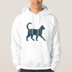 Camiseta engraçada retrô com remendo de jeans e ga