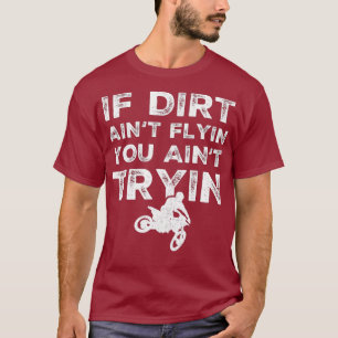 Camiseta Engraçada Roda de Bicicleta Dirt Rider Gift Super