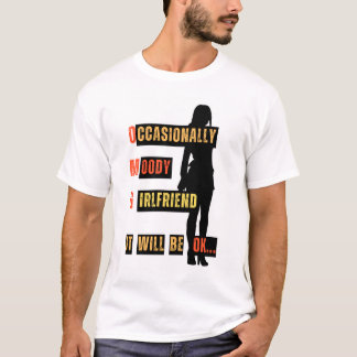 Camiseta engraçada Série ocasionalmente temperamen