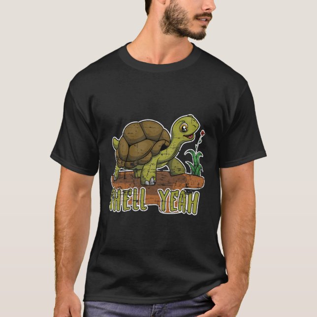 Camiseta Engraçada Shell Sim Amante de os animais do mar Ta (Frente)