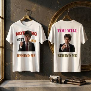 Camiseta engraçada Sigma Meme Frente & Verso   Só 