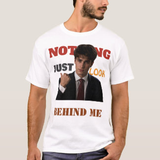 Camiseta engraçada Sigma Meme Frente & Verso | Só