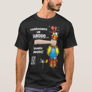 Camiseta engraçada sobre o Sancocho da Colômbia