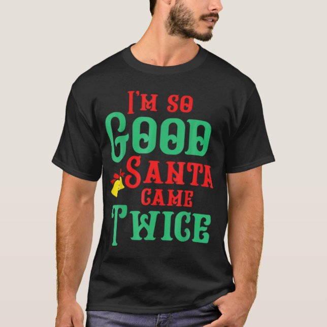 Camiseta engraçada suja safada inadequada de Natal (Frente)