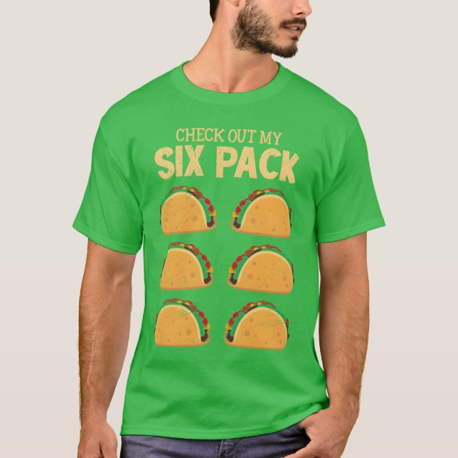 Camiseta engraçada Taco Sipack Comida Meicoacos (Frente)
