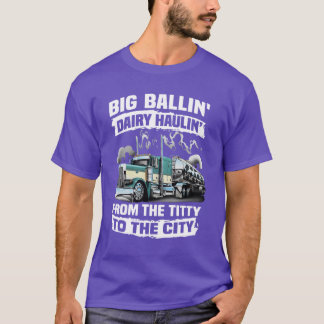 Camiseta engraçada TITTYO CITY