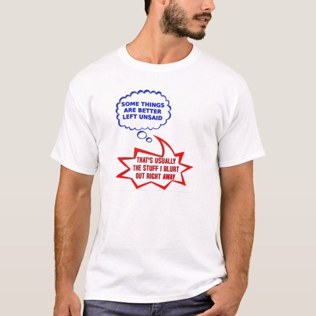 Camiseta engraçada Uns said Out Loud (Frente)