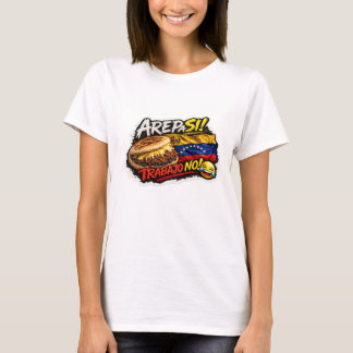 Camiseta engraçada venezuelana para mulheres