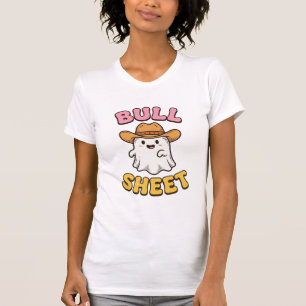 Camiseta engraçada vintage de cowboy fantasma fofo