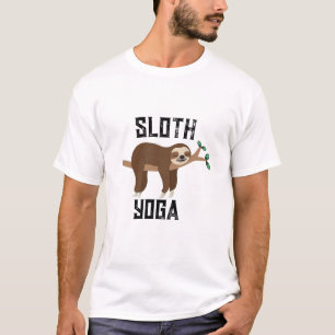 Camiseta Engraçada Yoga - Camisa Única de Yoga Ani