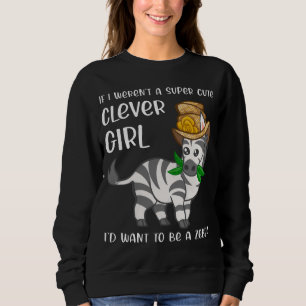 Camiseta Engraçada Zebra Lover Girl Cotação Dizendo Boni