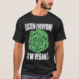 Camiseta Engraçadas Citações Vegetarianas Dizendo Dieta Bas