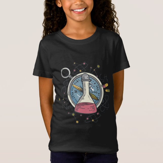 Camiseta Engraçado С história da Science Pun (Frente)