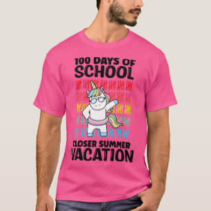 Camiseta Engraçado, 00 Dias De Férias De Verão Mais Próxima
