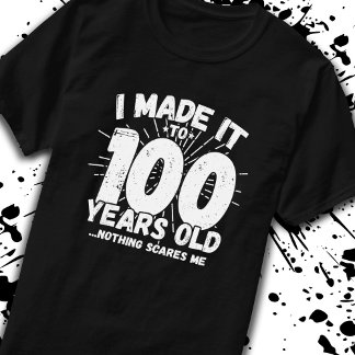 Camiseta Engraçado 100º Aniversário Cita Sarcástico 100 Ano