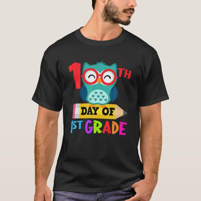 Camiseta Engraçado 100º Dia De Rua De Professores Do Primei (Frente)