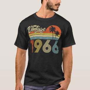 Camiseta Engraçado 1966 60 Anos Feito em 1966 Presente 60 A