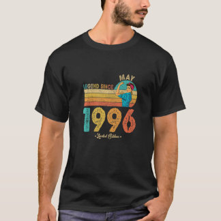 Camiseta Engraçado 26. º aniversário da legenda de maio de 