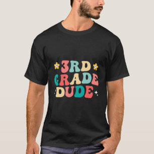 Camiseta Engraçado 3º Ano De Volta À Escola No Primeiro Dia