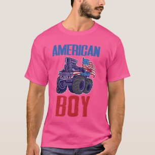 Camiseta Engraçado 4 De Julho, Meninos Americanos