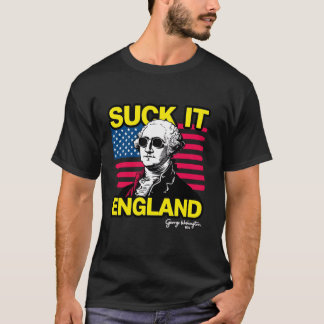 Camiseta Engraçado 4 de julho mulheres homens Inglaterra Ge
