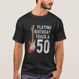 Camiseta Engraçado 50º Aniversário Da Música De Violão