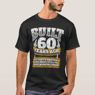 Camiseta Engraçado 60º Aniversário Do Dia B, Presente Com 6