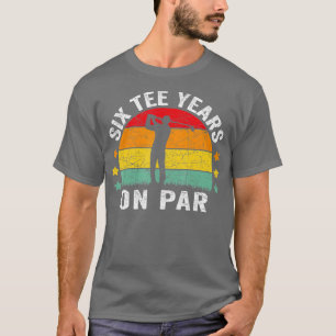 Camiseta Engraçado 60º aniversário Golf Pun Retro Sunset 60