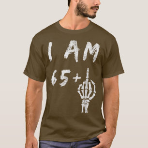 Camiseta Engraçado 66.º Aniversário Eu Tenho 65 Mais Esquel