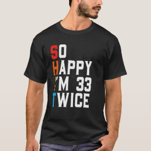 Camiseta Engraçado, 66 Anos De Idade, Presente Sarcástico V