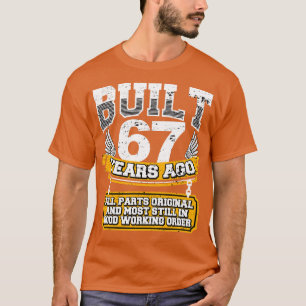 Camiseta Engraçado 67. º aniversário de Shirt Vintage const