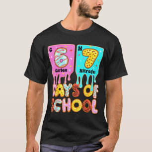 Camiseta Engraçado 67 Dias De Escola Meme Tabela Periódica