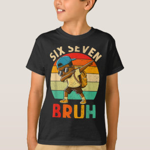 Camiseta Engraçado 67 Meme 6 7 Gíria Geração Z Seis Sete Br