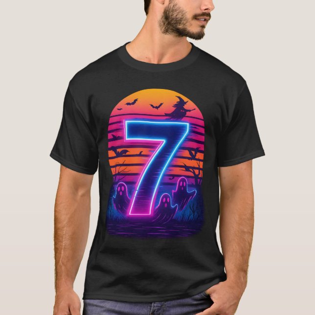Camiseta Engraçado 67 Meme Halloween Matching (Frente)