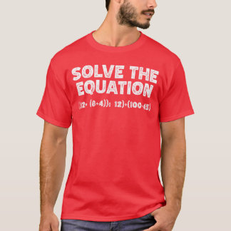 Camiseta Engraçado 67 Meme PEMDAS Professor de Matemática E