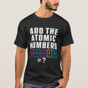 Camiseta Engraçado 67 Seis Sete Elementos Correspondentes P