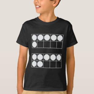 Camiseta Engraçado 6 7 Número Professores de Matemática Alu