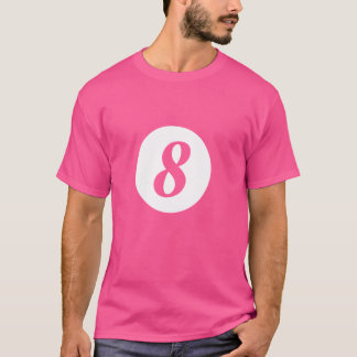 Camiseta Engraçado 8 Ball Magic Billiards Piscina Halloween