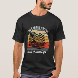 Camiseta Engraçado, A Cabina Chamando Ourdoo Da Montanha