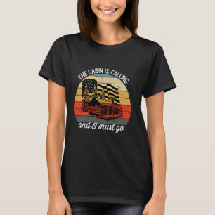 Camiseta Engraçado, A Cabina Chamando Ourdoo Da Montanha