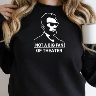 Camiseta Engraçado Abe Lincoln Black Sweet