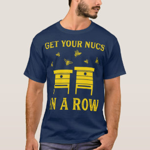 Camiseta Engraçado Abelhas Engraçadas Colham Nucs