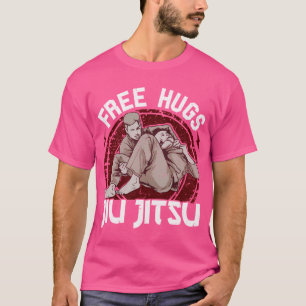 Camiseta Engraçado Abraço Jiu Jitsu Pun Bjj Artes Marciais