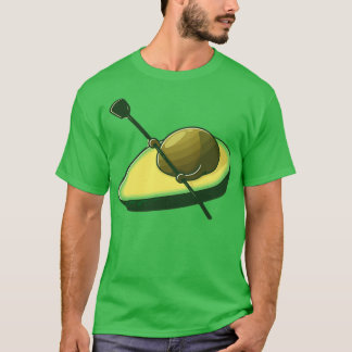 Camiseta Engraçado Abvocados surfando no barco