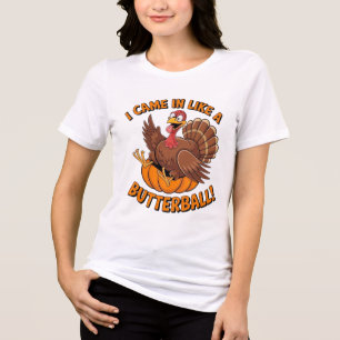 Camiseta Engraçado Ação de Graças à Turquia